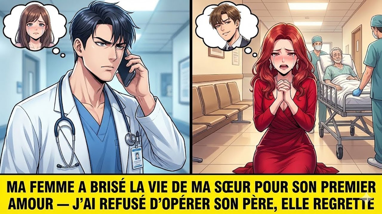 Ma femme a brisé la vie de ma sœur pour son premier amour — j’ai refusé d’opérer son père, elle regr