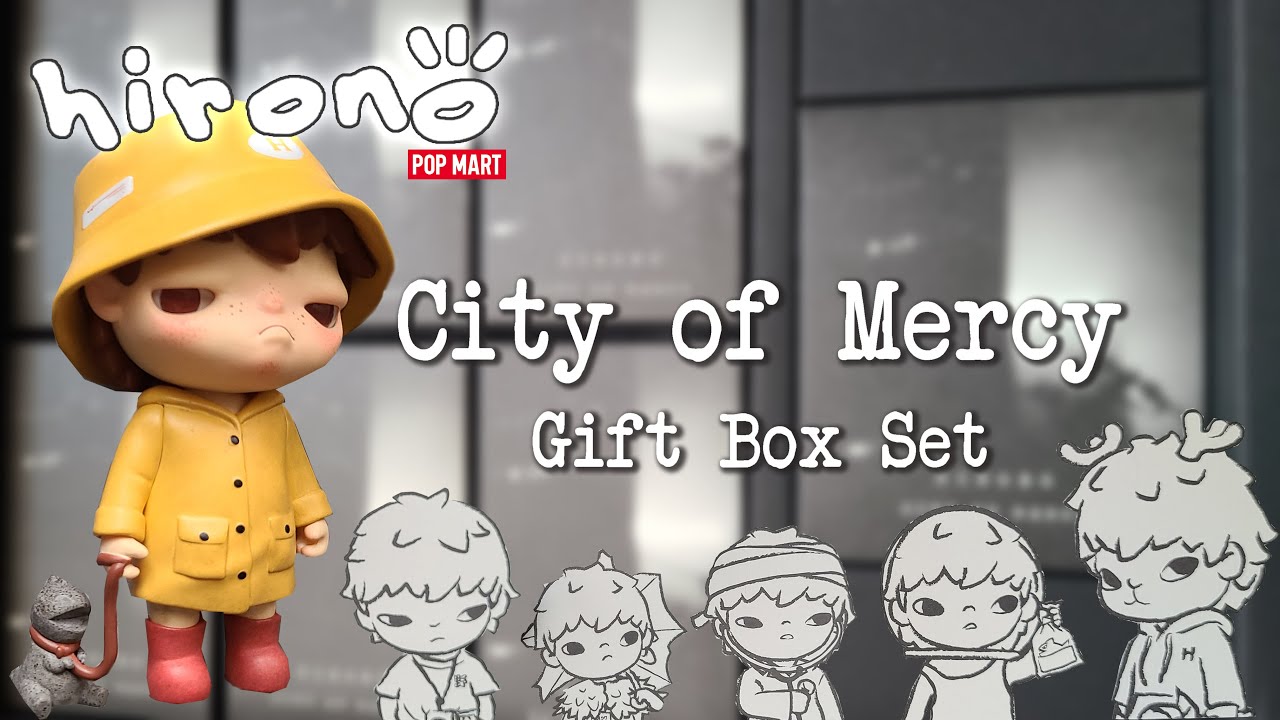 Hirono City of Mercy (Gift Box) by Popmart x Lang (Full Case Unboxing)