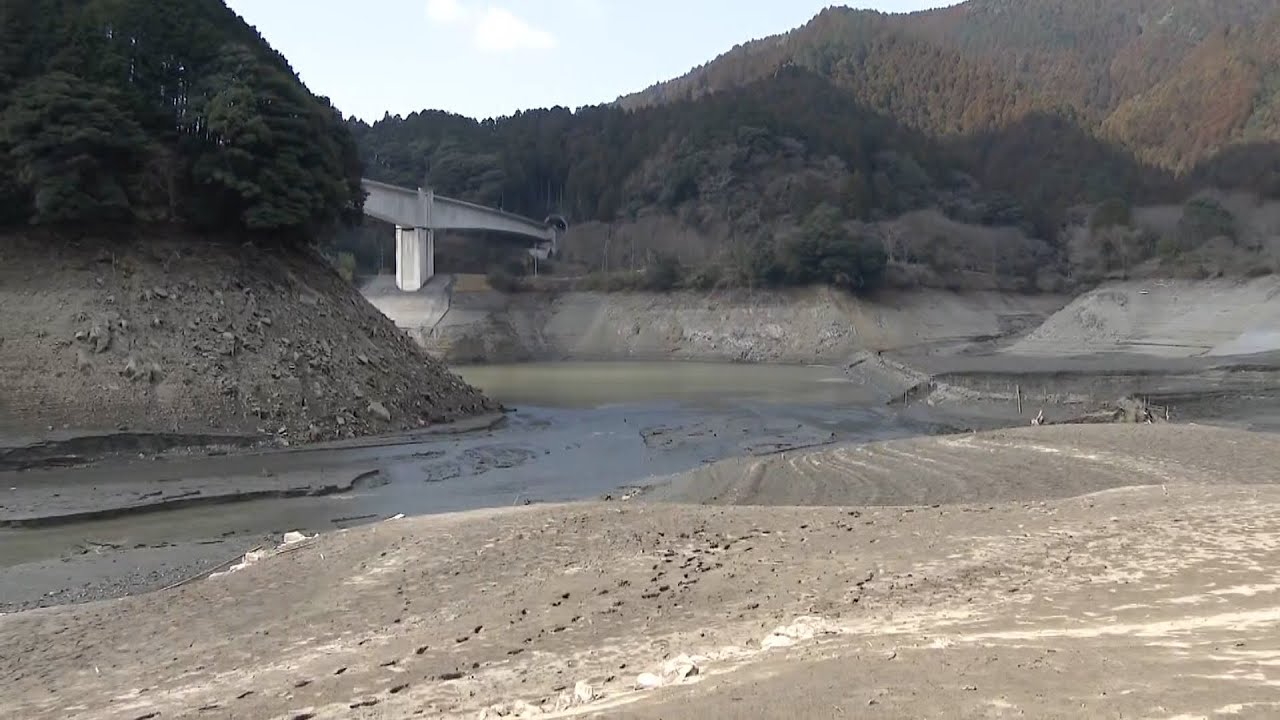 集落の石垣が・・・ダム底から30年ぶりに現れた”村の記憶”　福岡・佐賀で深刻な水不足　1か月予報も厳しく
