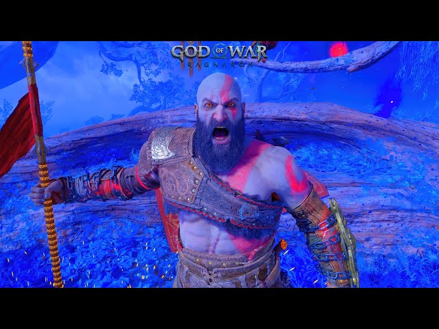 Odin (Fight 1) Level 1 No Upgrades Starter Gear Only No Relic or Rage New  Game GMGOW : r/GodofWarRagnarok