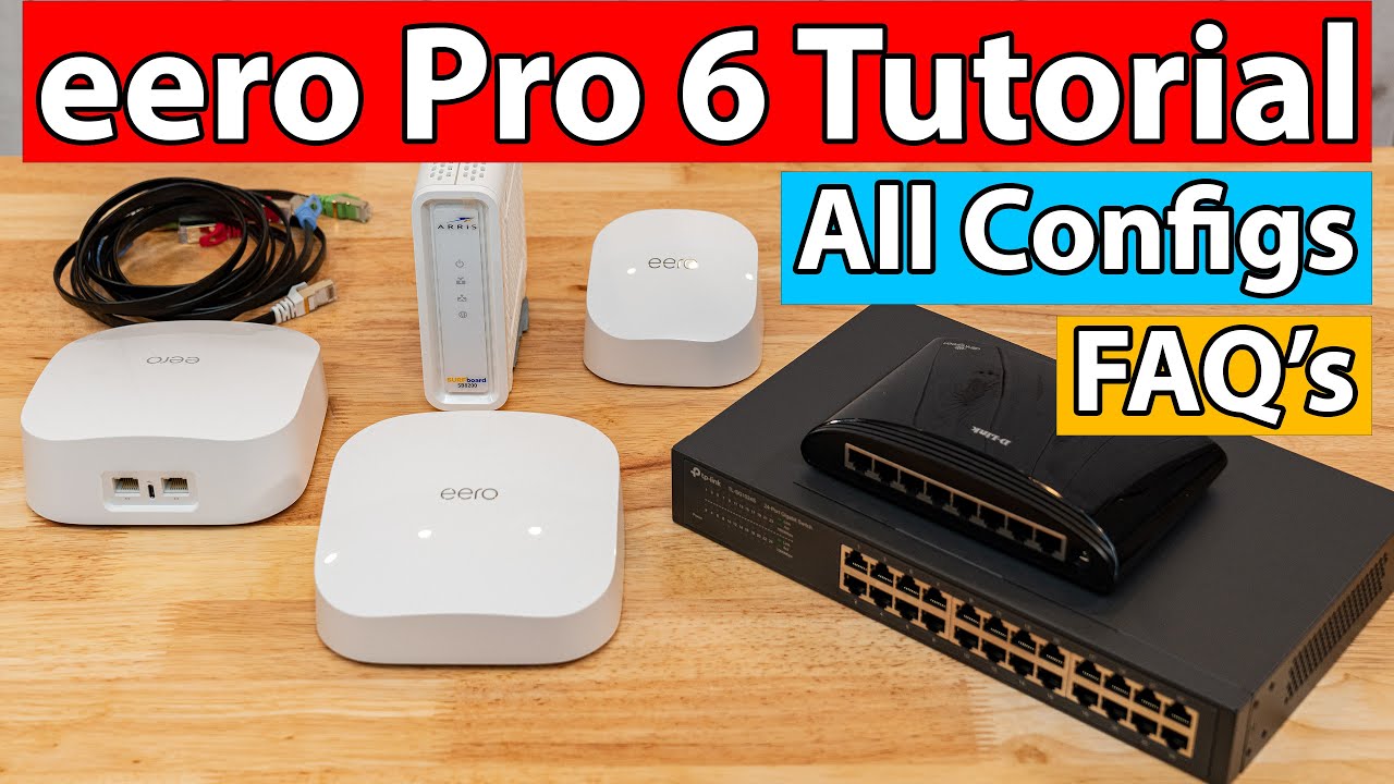 eero Pro 6 Setup Guide | FAQ's Answered | All Configs Shown - YouTube