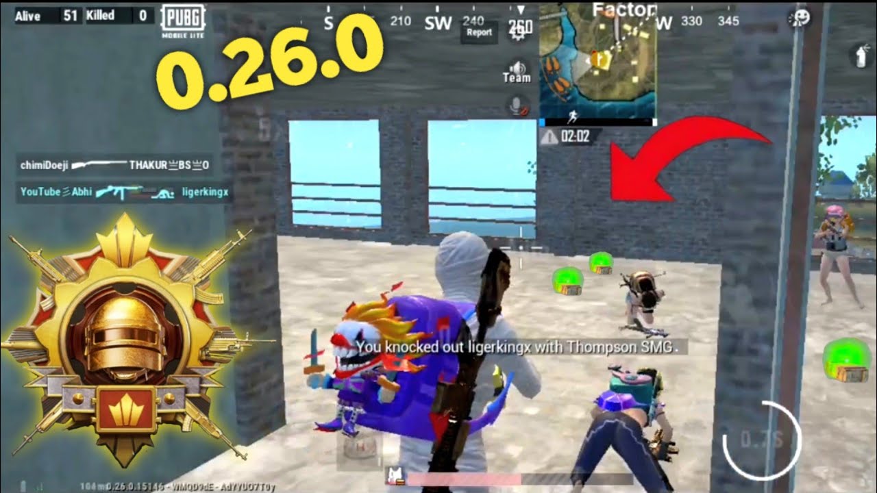 UNLIMITED CLUTCHES 🔥🥵 0.26.0 PUBG MOBILE LITE YouTube