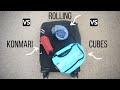 Konmari vs Rolling vs Packing Cubes | Which One Saves More Space?