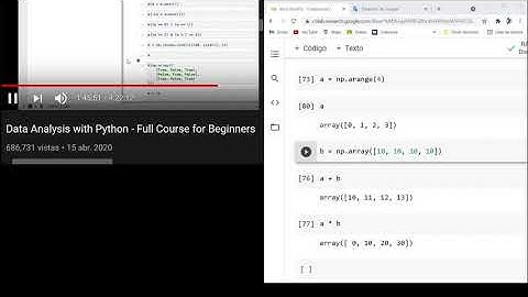 Aprendiendo Numpy en Google Colab