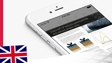 ADFORS GlasGrid Asphalt Reinforcement Geogrid Mobile App