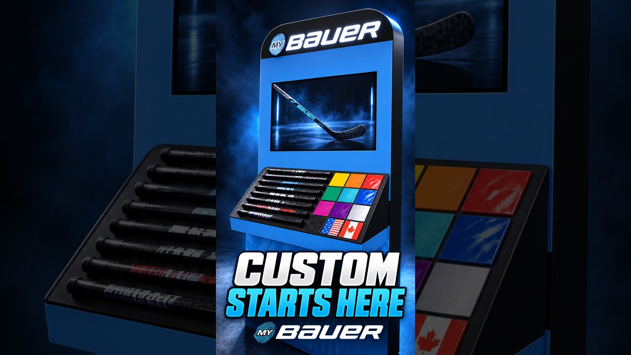 First Look at the Bauer Custom Stick Kiosk