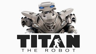 Titan the Robot comes to Gatwick Airport FULL SHOW HD 2017