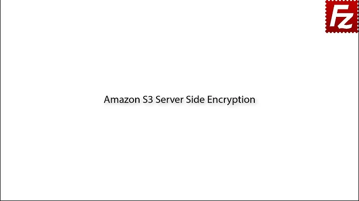 How to Configure Amazon S3 Server Side Encryption