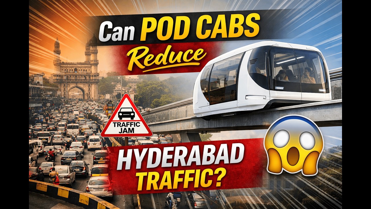 Can Pod Cabs Reduce Hyderabad Traffic Congestion?