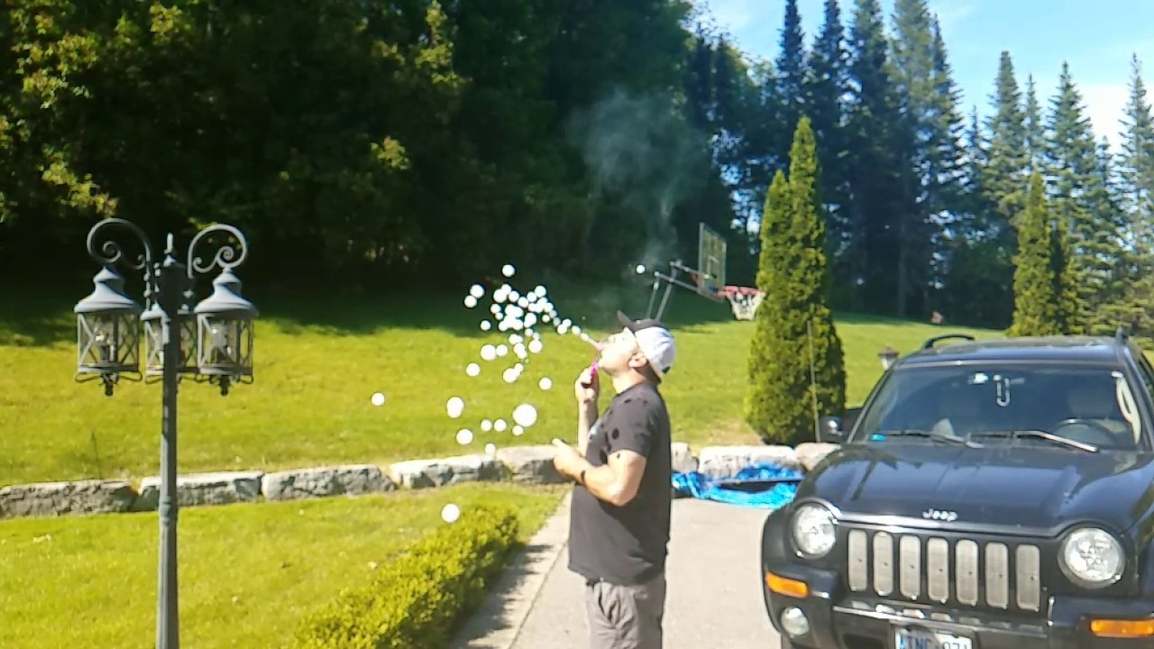 Exploding Vape Bubbles [Slow Motion] YouTube