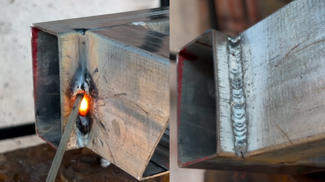 No need for welding school, learn and understand welding techniques in 2 positions in just 3 minutes