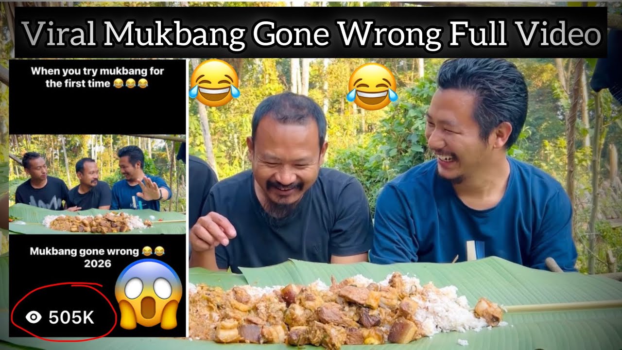 Most awaited Mukbang gone wrong😂😂 