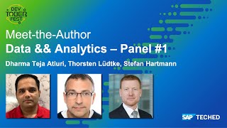 Meet-the-Author: Data & Analytics – Panel #1