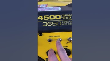How to use the champion 4500 W generator and make sure it’s on the correct voltage for the RV