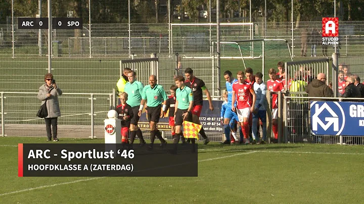 Samenvatting ARC - Sportlust '46 (zaterdag 26 oktober)