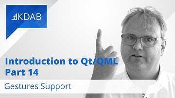 Introduction to Qt / QML (Part 14) - Gestures Support