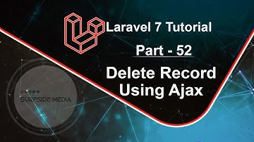 Laravel 7 Tutorial - Delete Record Using Ajax