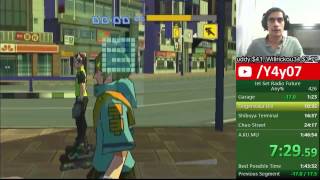 [WR][1:45:43] Jet Set Radio Future Any% World Record Speedrun