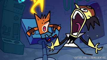 SCIENCE IS REAL (Loud Sound Warning) @TerminalMontage  (Crash Bandicoot ANIMATED)