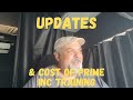 Updates & Prime inc. Training costs | Prime inc. Trainee