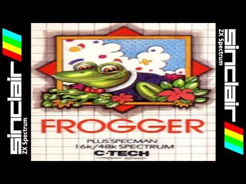 FROGGER (1982) Walkthrough, ZX Spectrum - YouTube