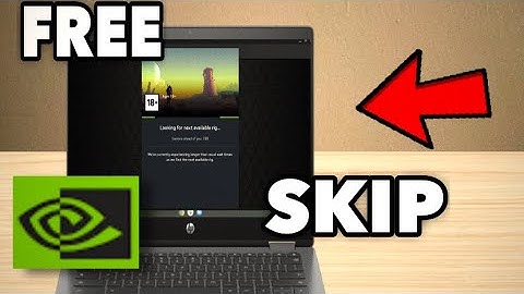 How to skip GeForce NOW WAIT TIME FOR FREE (How to skip GeForce NOW WAIT TIME FOR FREE) (GeForce)
