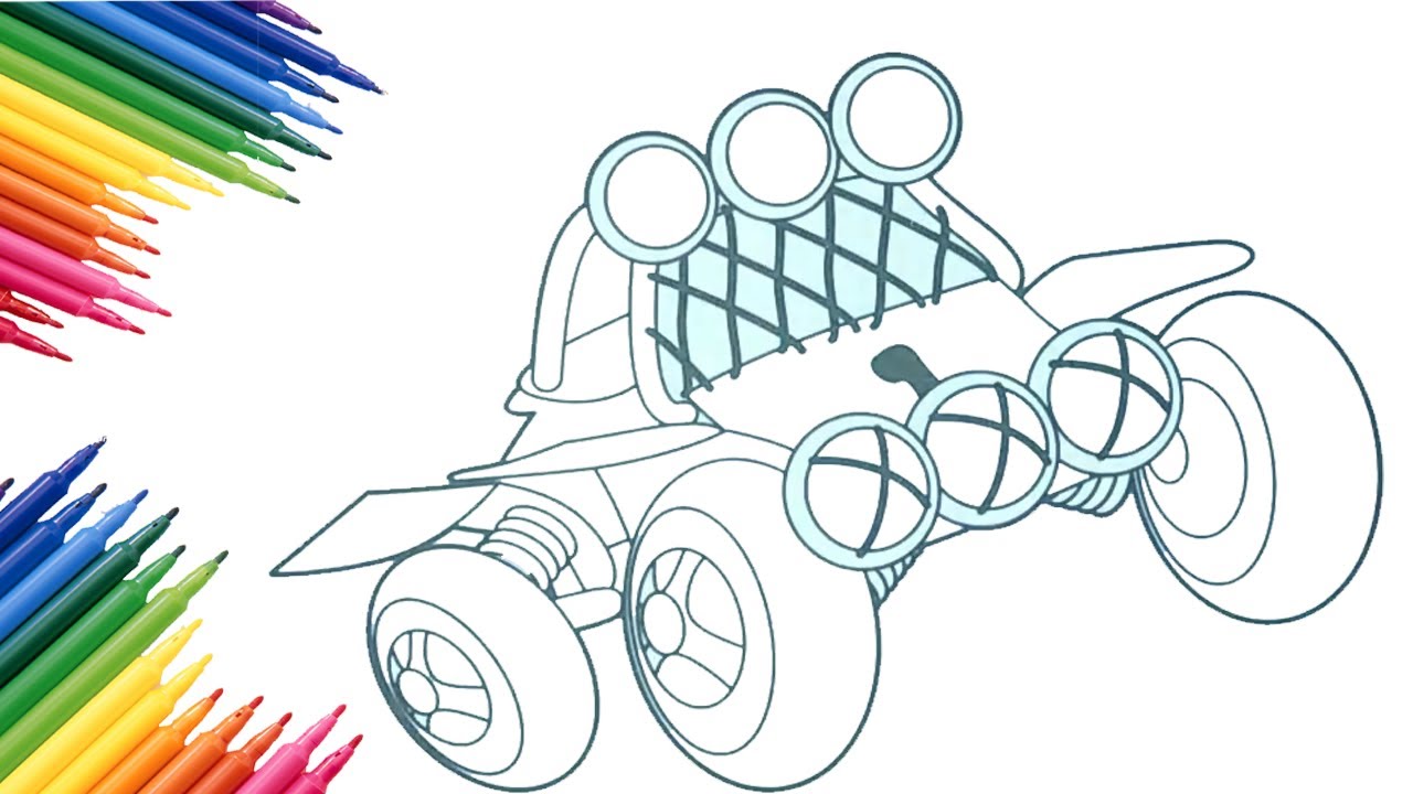 Jeep Colouring Pages How To Colour A Colouring Book For Kids And Toddlers Learn With Colours Youtube