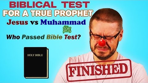 Who Passed The Biblical Test Of True Prophet ? Jesus VS Our Prophet Muhammadﷺ Deuteronomy 18:20–22 