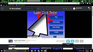 super click tester, Dolor de manos 😂😂