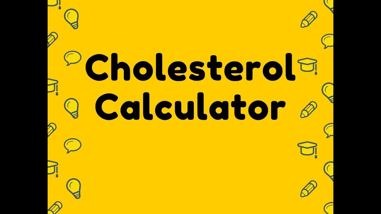 Cholesterol Numbers Chart Uk