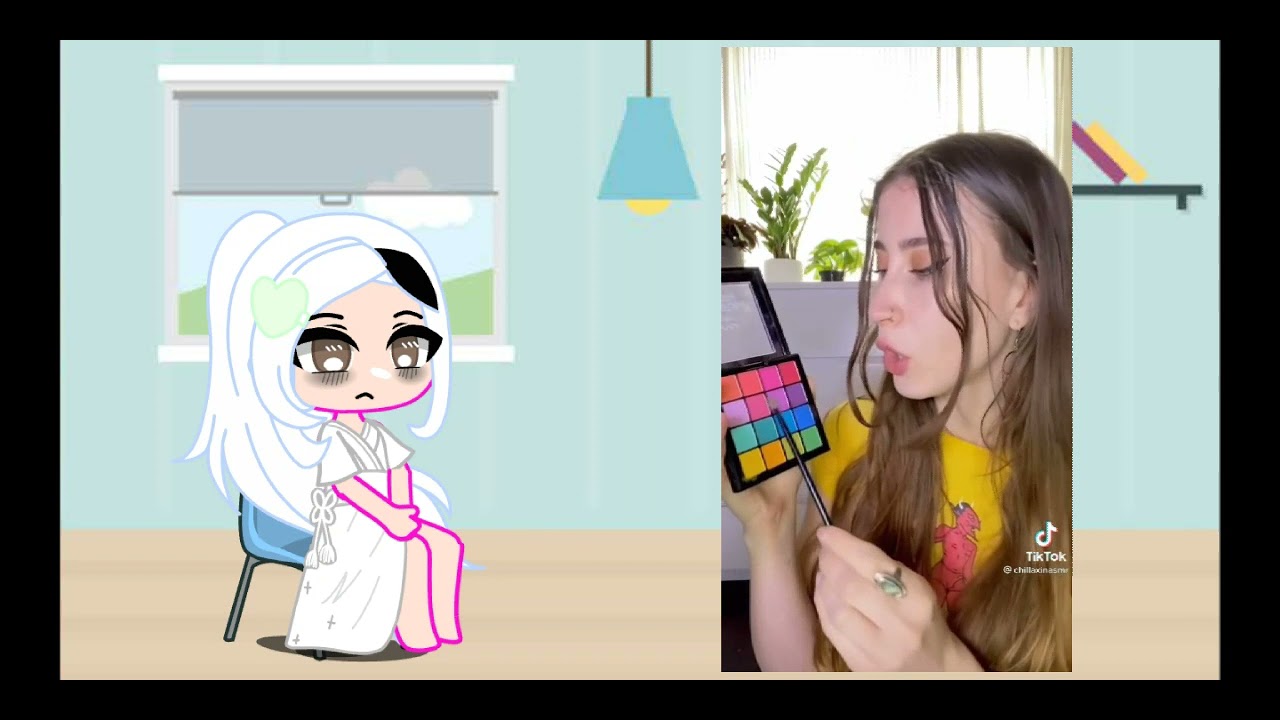 Gacha asmr makeup // Gacha club // Itz Elizabeth Aftxn // Credits to the owner's of the tiktok's ^^✨