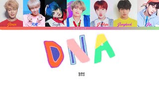 Bts 방탄 소년단 - Dna Color Coded Lyrics Han.rom.eng.tur Türkçe Çeviri
