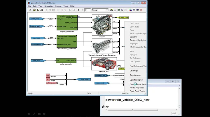 Translating SimDriveline Models
