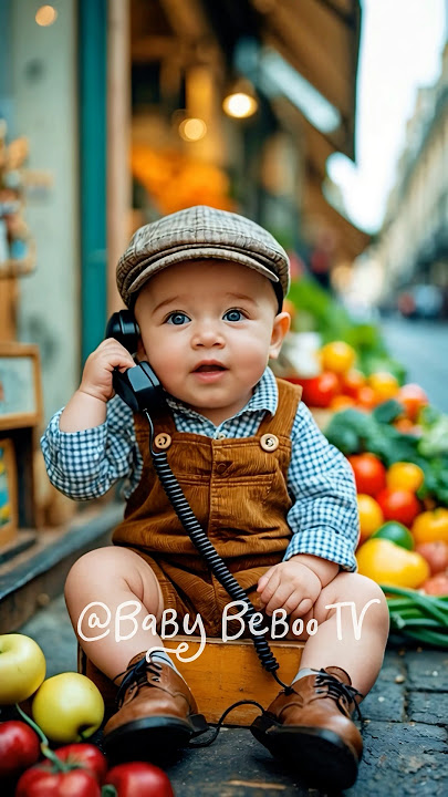 Baby Calls Mama: “Hello, Mama!” ☎️💗　 #baby #cute