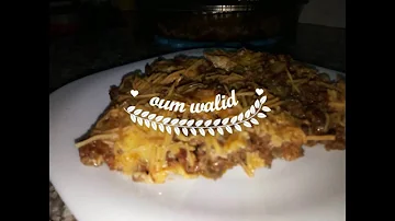 Gratin Oum Walid Viande Hachee