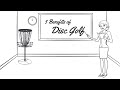 Disc golf doodles presents 5 benefits of disc golf