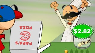 Papa s Pizzeria Unlocking Papa Louie NO ALMOSTPAPA CODE Tastyville Local 2007 Flash Game Ending