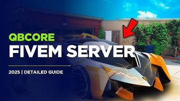 Create a FiveM Server in 2025 | QBCore Framework | Step-by-Step Tutorial | FiveM Roleplay Server