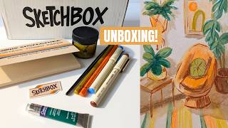 Sept 2026 Sketchbox unboxing, Vintage mixed media! Create Stunning Vintage Inspired Box Art Pieces