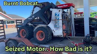 What’s Wrong With it? Cheap Burnt Diesel Skidsteer