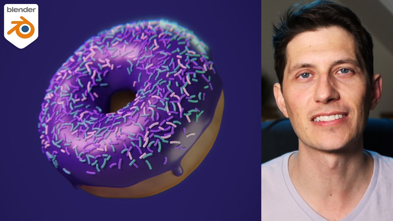 Mine blender. Пончик блендер. 3д пончик блендер гуру. blender donut tutorial.