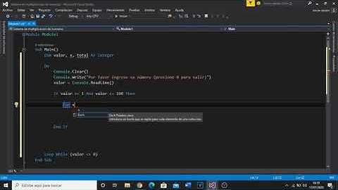 Sistema de tablas de multiplicar en Visual Basic
