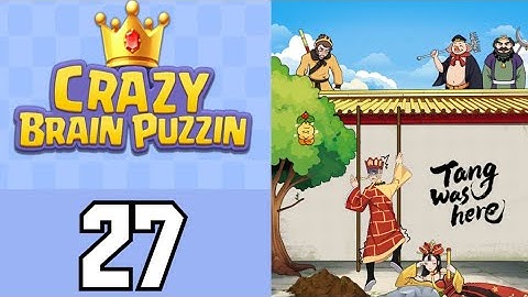 Crazy Brain Puzzle Level 27 Escape 4 | Game Walkthrough