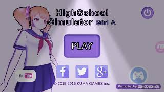 Fake yandere simulastor ep#1 screenshot 1