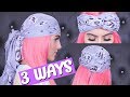 3 EASY WAYS TO WEAR A HEADSCARF! BODMONZAID