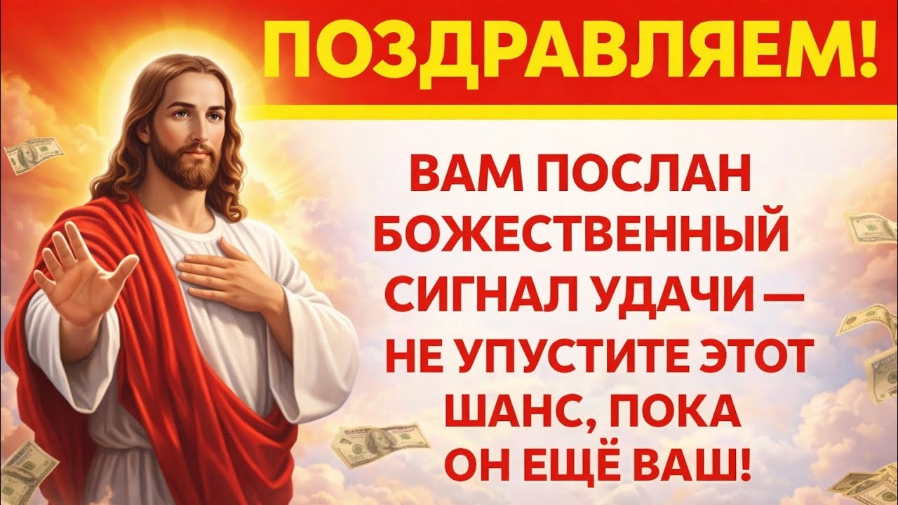 🚨 ПОЗДРАВЛЯЕМ! ВАМ ПОСЛАН БОЖЕСТВЕННЫЙ СИГНАЛ УДАЧИ — УСПЕЙТЕ ПРИНЯТЬ ЭТОТ ШАНС ✨