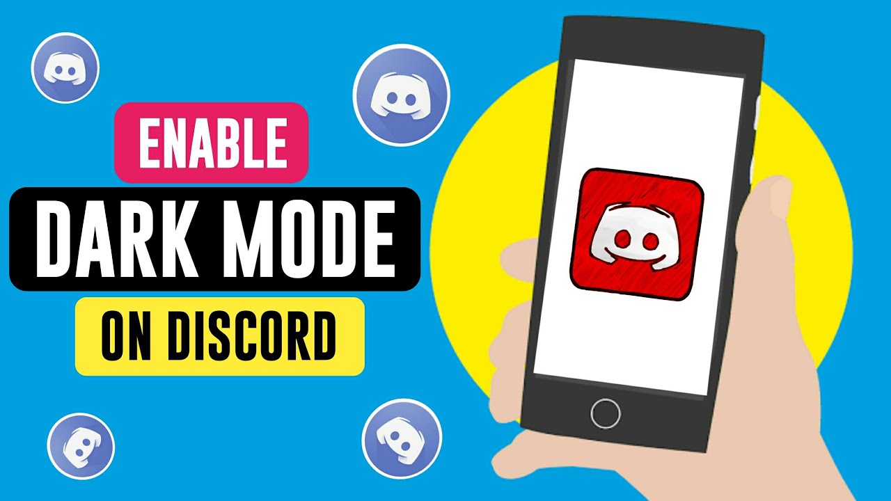 how to turn on dark mode on discord