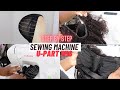 How To: Make U-Part Wig on Sewing Machine | Step by Step