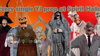 Every YJ Animatronic and Prop Sold at Spirit Halloween 2007-2020