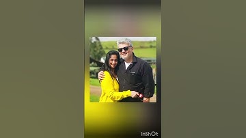 Ajith Kumar With His Lovely Family💞💞💞 #ajithkumar #shalini #love #viral #shorts